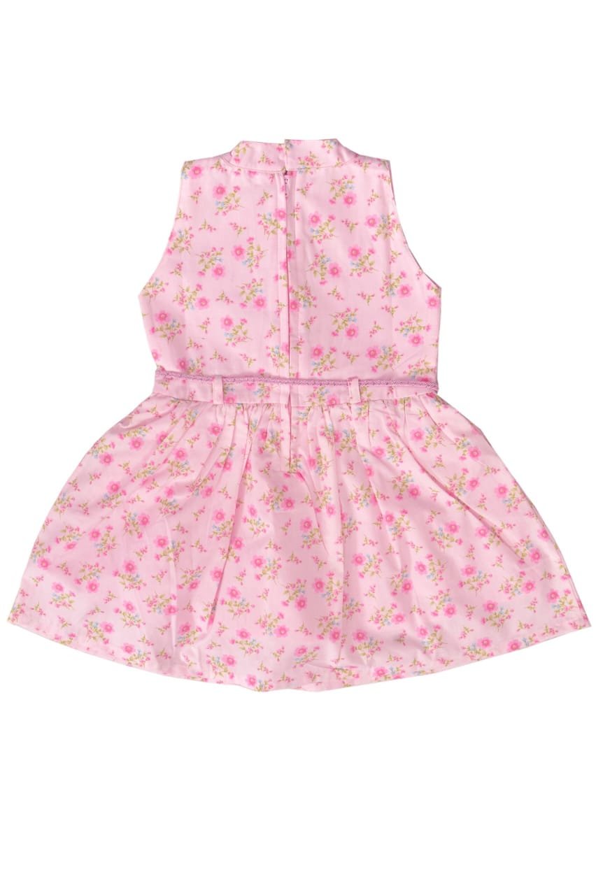 Twirl in Delight: Pink Cotton Frock for Toddler & Tween Stars (Ages 2-3 & 9-10)